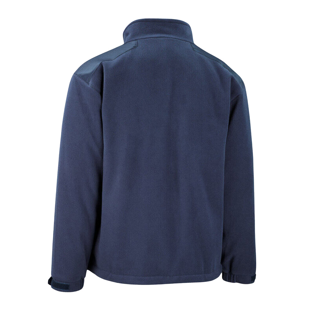 Navy - Back - Mascot Unisex Adult Bogota Workwear Fleece Jacket