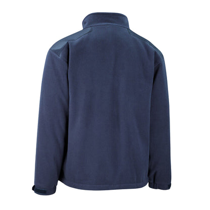 Navy - Back - Mascot Unisex Adult Bogota Workwear Fleece Jacket