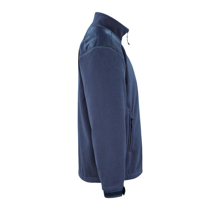 Navy - Side - Mascot Unisex Adult Bogota Workwear Fleece Jacket