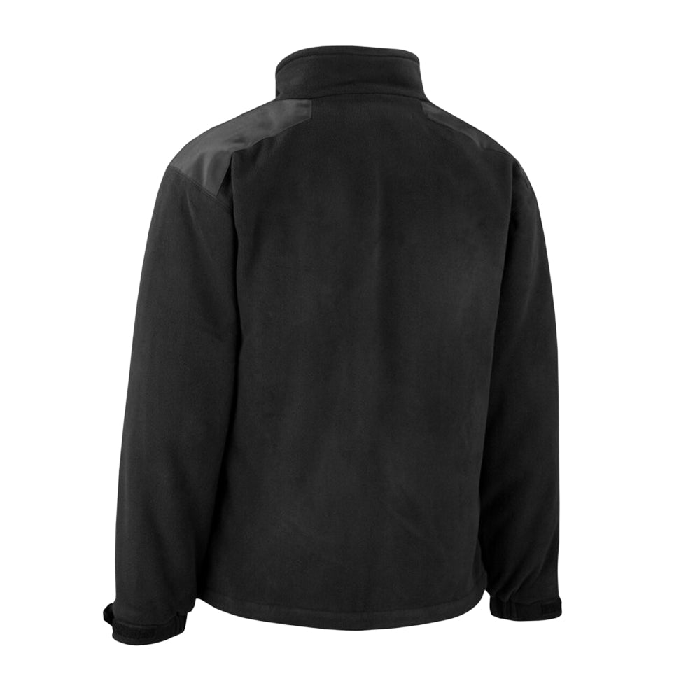 Black - Back - Mascot Unisex Adult Bogota Workwear Fleece Jacket