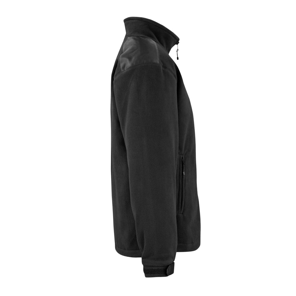 Black - Side - Mascot Unisex Adult Bogota Workwear Fleece Jacket