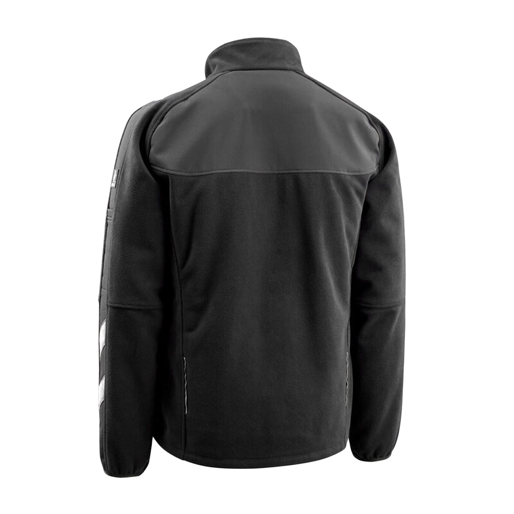 Black - Back - Mascot Mens Unique Marburg Fleece Jacket