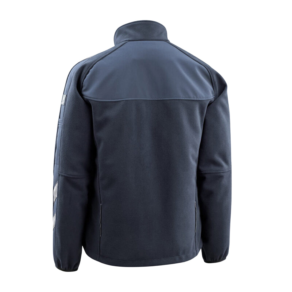 Dark Navy - Back - Mascot Mens Unique Marburg Fleece Jacket