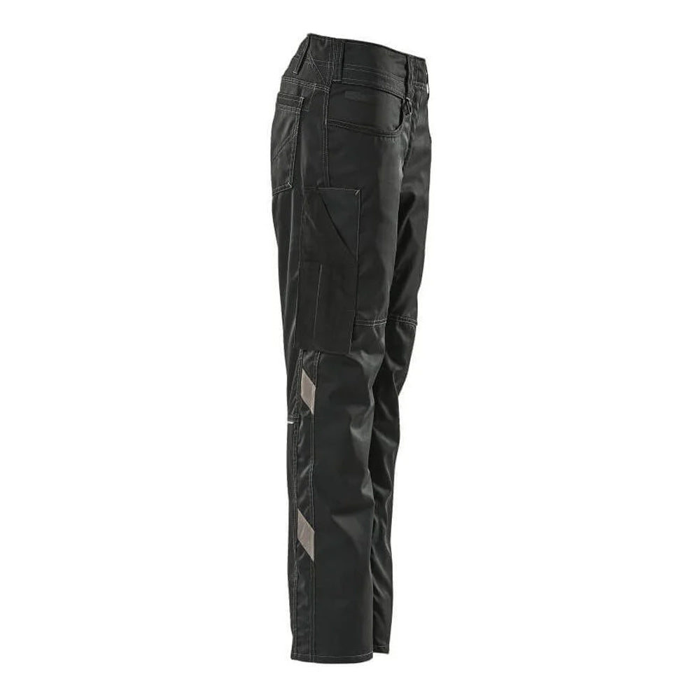 Black - Back - Mascot Womens-Ladies Unique Regular Work Trousers