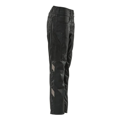 Black - Back - Mascot Womens-Ladies Unique Regular Work Trousers
