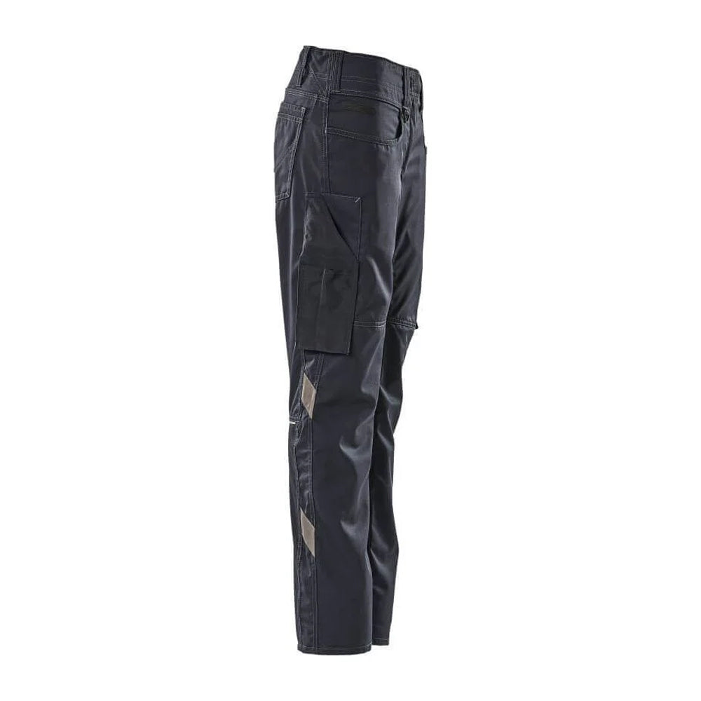 Dark Navy - Back - Mascot Womens-Ladies Unique Regular Work Trousers
