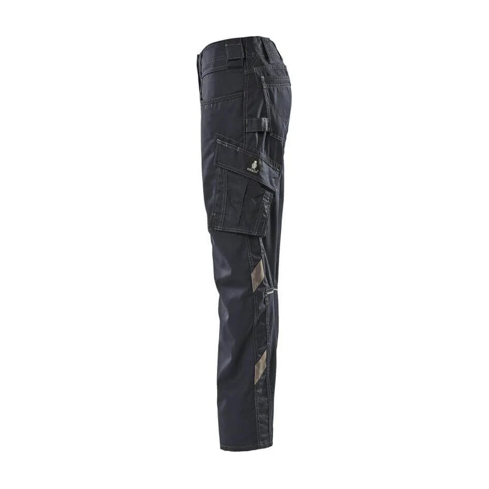 Dark Navy - Side - Mascot Womens-Ladies Unique Regular Work Trousers