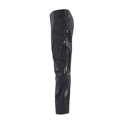 Dark Navy - Side - Mascot Womens-Ladies Unique Regular Work Trousers