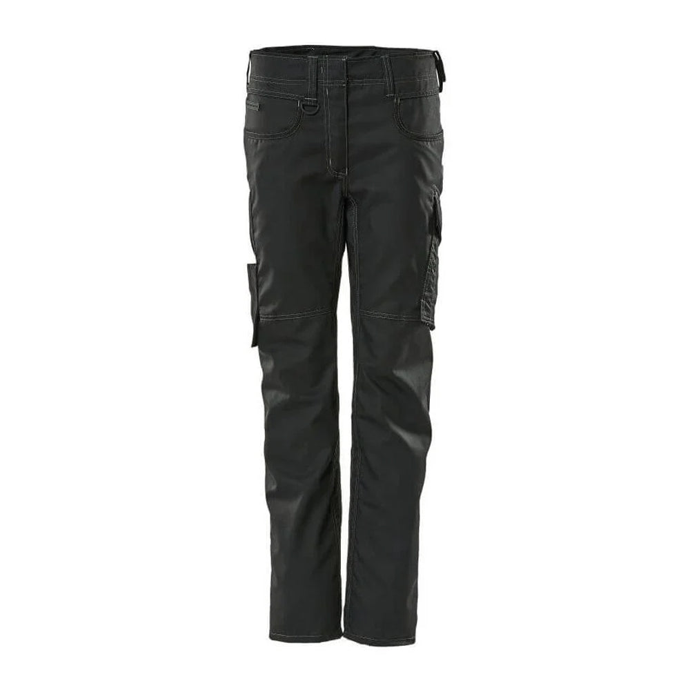 Black - Front - Mascot Womens-Ladies Unique Regular Work Trousers