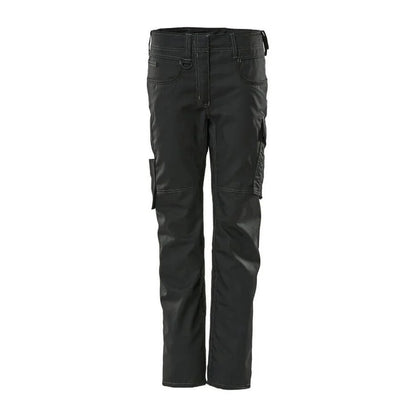 Black - Front - Mascot Womens-Ladies Unique Regular Work Trousers