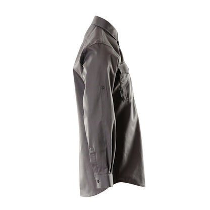 Dark Anthracite - Side - Mascot Mens Crossover Mesa Shirt
