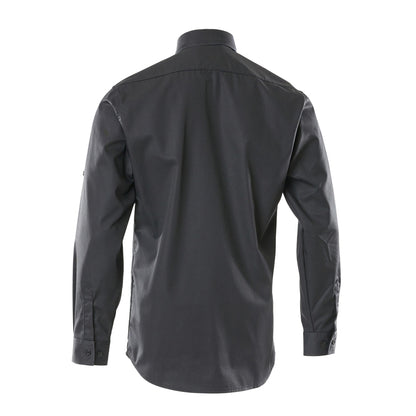 Black - Back - Mascot Mens Crossover Mesa Shirt
