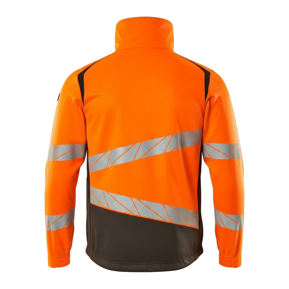 Hi Vis Orange-Dark Anthracite - Back - Mascot Mens Accelerate Safe Jacket