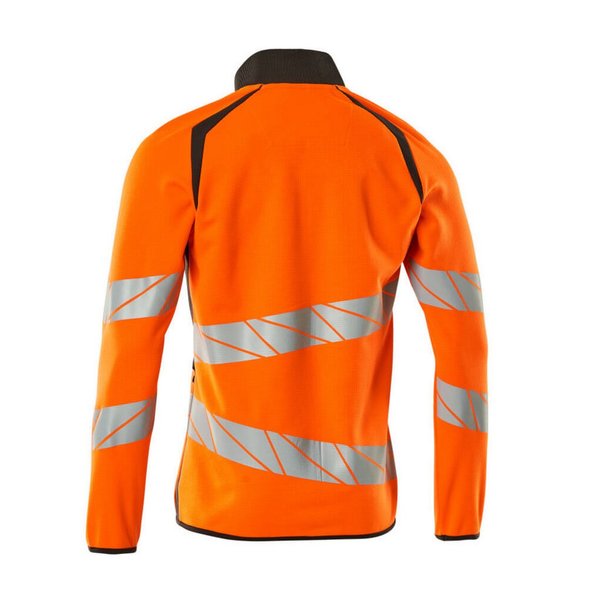 Hi Vis Orange-Dark Anthracite - Back - Mascot Mens Accelerate Safe Full Zip Jacket