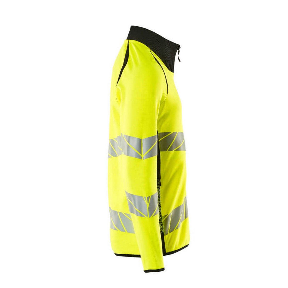 Hi Vis Yellow-Black - Lifestyle - Mascot Mens Accelerate Safe Full Zip Jacket