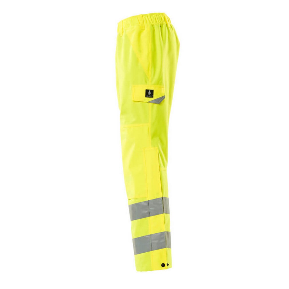 Hi Vis Yellow - Side - Mascot Mens Safe Supreme Belfast Trousers