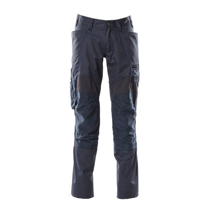 Dark Navy - Front - Mascot Mens Accelerate Work Trousers