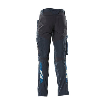 Dark Navy - Back - Mascot Mens Accelerate Work Trousers