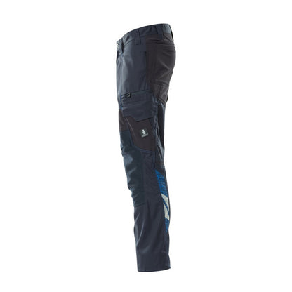 Dark Navy - Side - Mascot Mens Accelerate Work Trousers