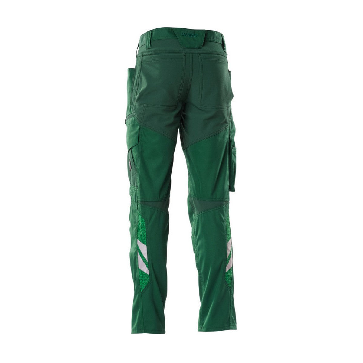 Green - Back - Mascot Mens Accelerate Work Trousers
