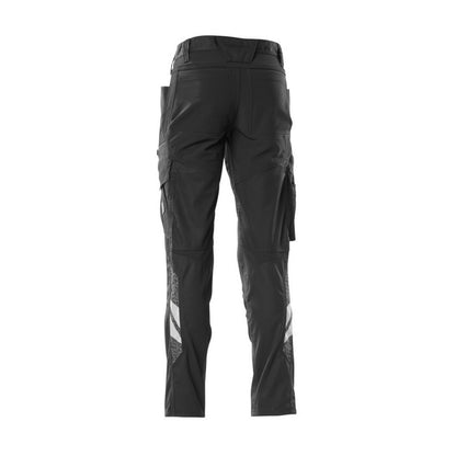 Black - Back - Mascot Mens Accelerate Work Trousers