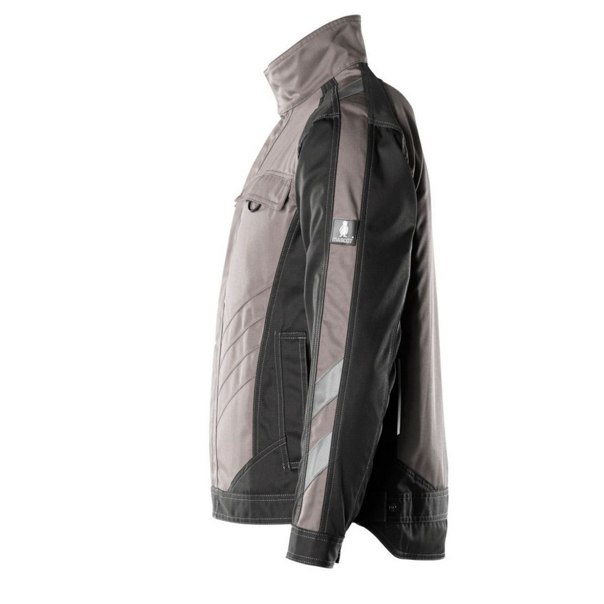 Anthracite-Black - Side - Mascot Mens Unique Jacket