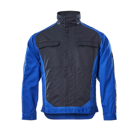 Dark Navy-Royal Blue - Front - Mascot Mens Unique Jacket