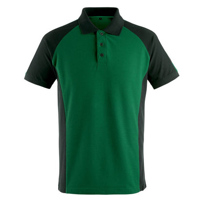 Green-Black - Front - Mascot Mens Bottrop Unique Polo Shirt
