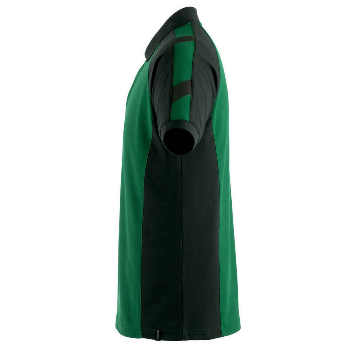 Green-Black - Side - Mascot Mens Bottrop Unique Polo Shirt