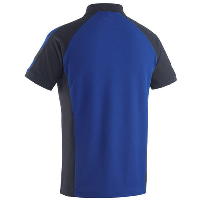 Royal Blue-Dark Navy - Back - Mascot Mens Bottrop Unique Polo Shirt
