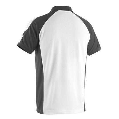 White-Dark Anthracite - Back - Mascot Mens Bottrop Unique Polo Shirt