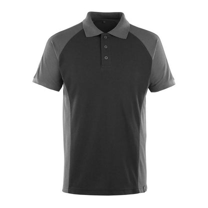 Black-Dark Anthracite - Front - Mascot Mens Bottrop Unique Polo Shirt