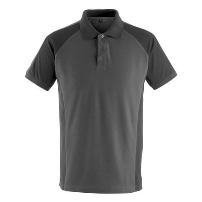 Dark Anthracite-Black - Front - Mascot Mens Bottrop Unique Polo Shirt