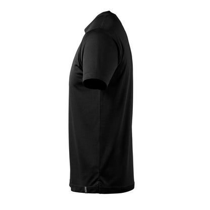 Black - Side - Mascot Mens Crossover Manacor CoolDry T-Shirt
