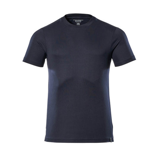Dark Navy - Front - Mascot Mens Crossover Manacor CoolDry T-Shirt