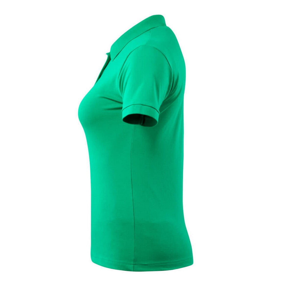 Grass Green - Side - Mascot Womens-Ladies Grasse Crossover Polo Shirt
