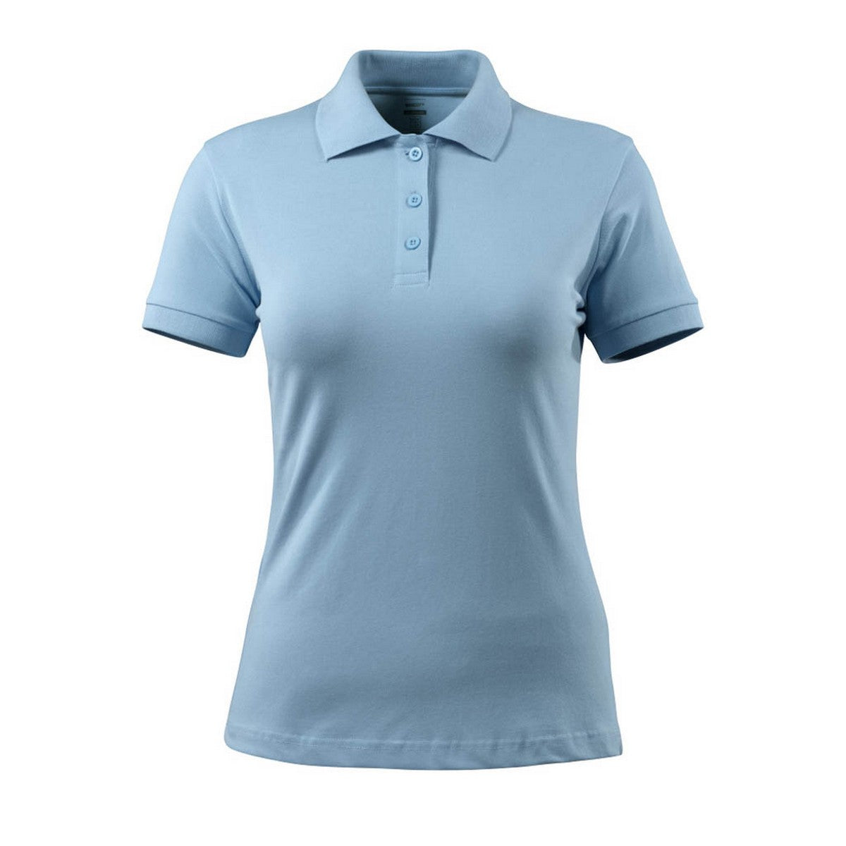 Light Blue - Front - Mascot Womens-Ladies Grasse Crossover Polo Shirt