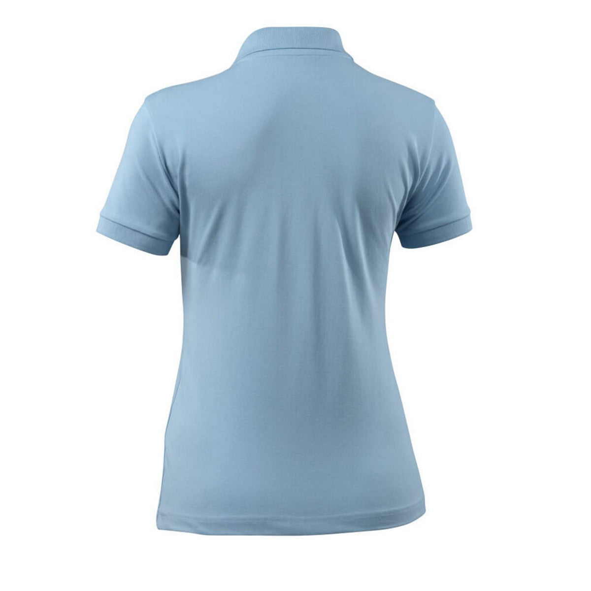 Light Blue - Back - Mascot Womens-Ladies Grasse Crossover Polo Shirt