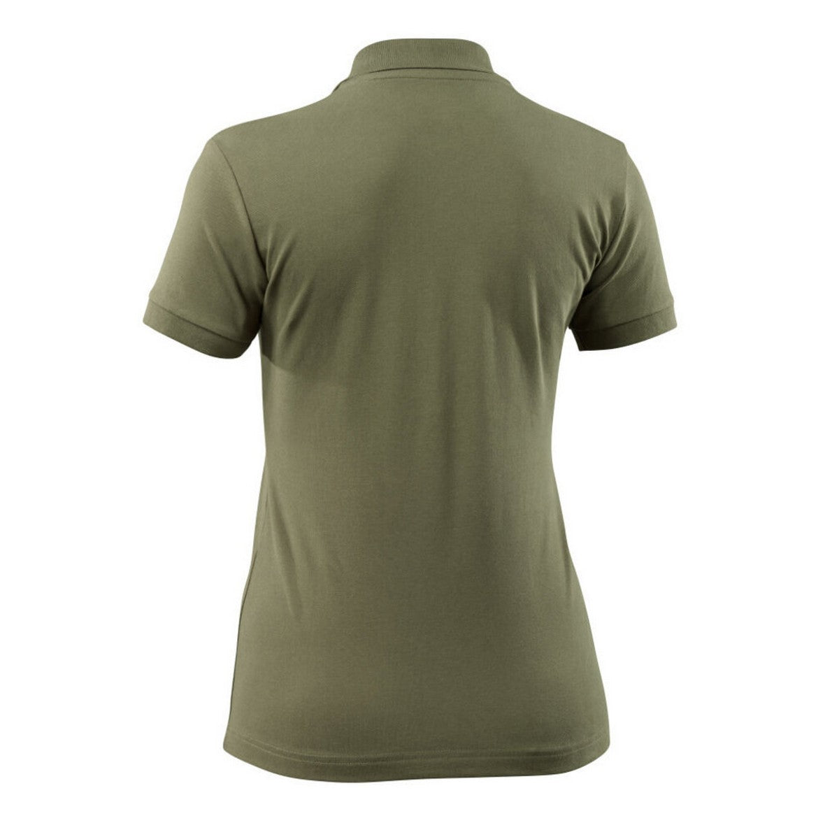 Moss Green - Back - Mascot Womens-Ladies Grasse Crossover Polo Shirt
