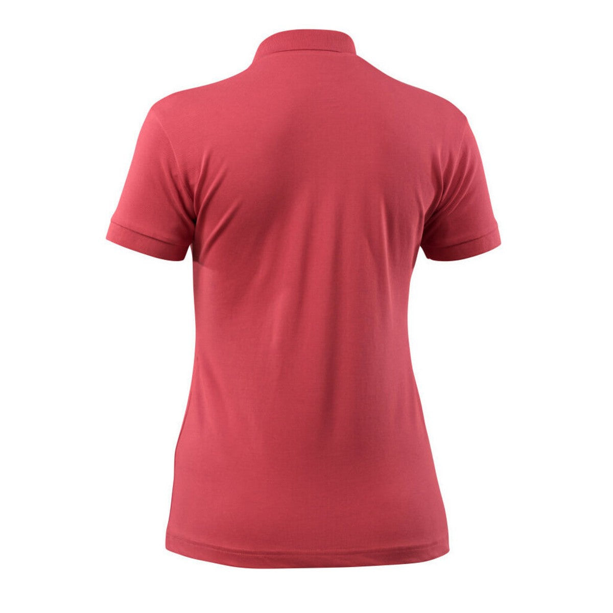 Raspberry Red - Back - Mascot Womens-Ladies Grasse Crossover Polo Shirt