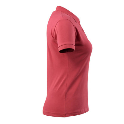 Raspberry Red - Lifestyle - Mascot Womens-Ladies Grasse Crossover Polo Shirt