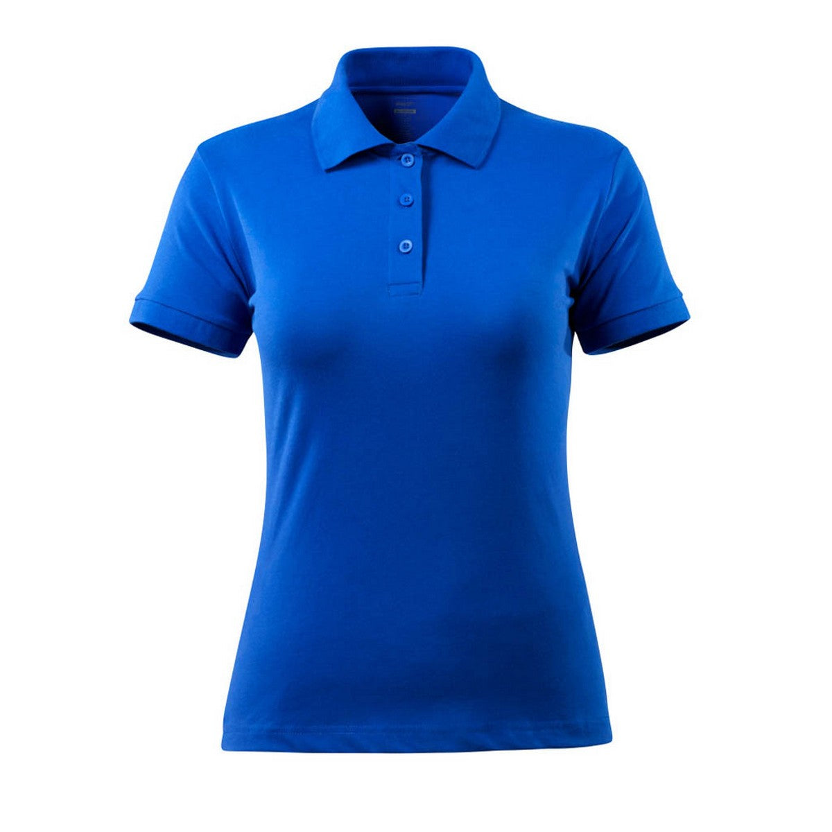 Royal Blue - Front - Mascot Womens-Ladies Grasse Crossover Polo Shirt