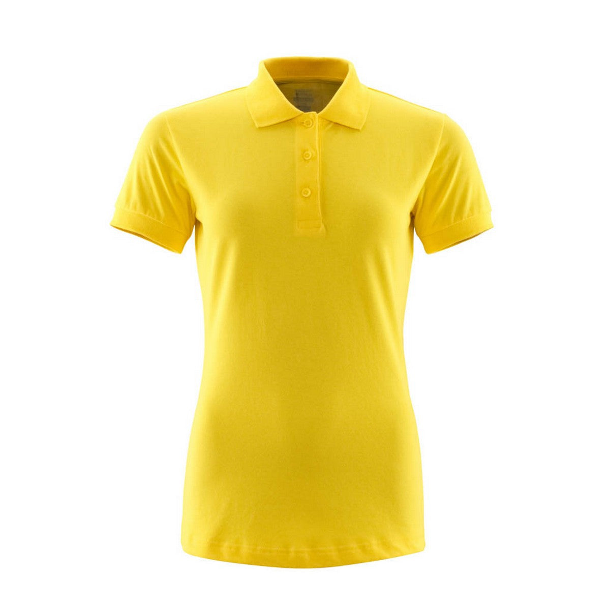 Sunflower Yellow - Front - Mascot Womens-Ladies Grasse Crossover Polo Shirt