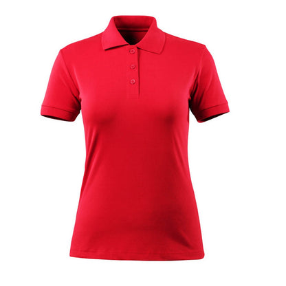 Traffic Red - Front - Mascot Womens-Ladies Grasse Crossover Polo Shirt