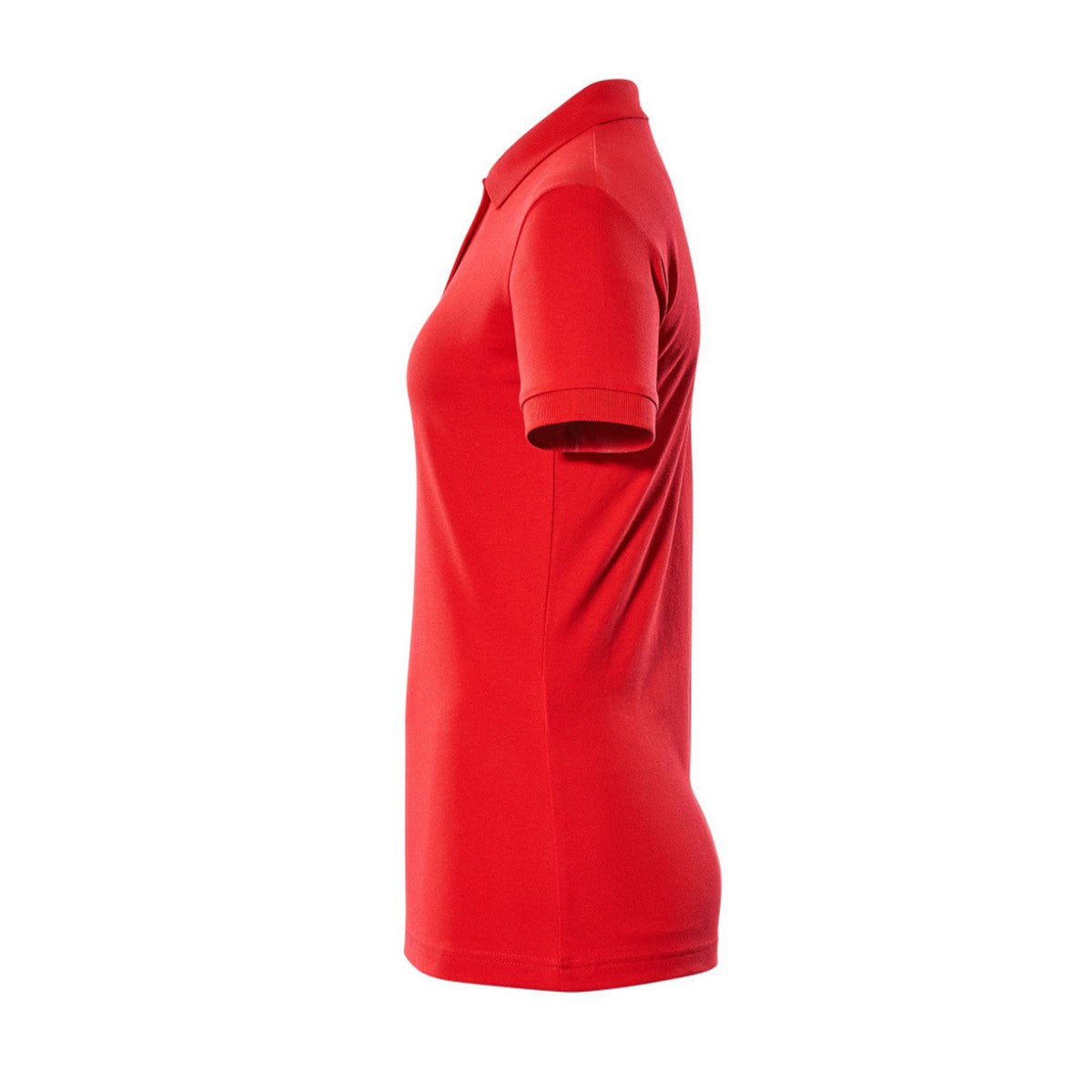 Traffic Red - Side - Mascot Womens-Ladies Grasse Crossover Polo Shirt