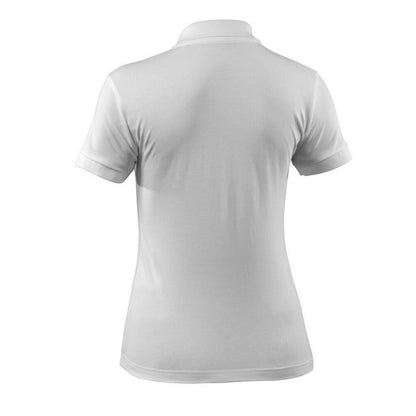 White - Back - Mascot Womens-Ladies Grasse Crossover Polo Shirt
