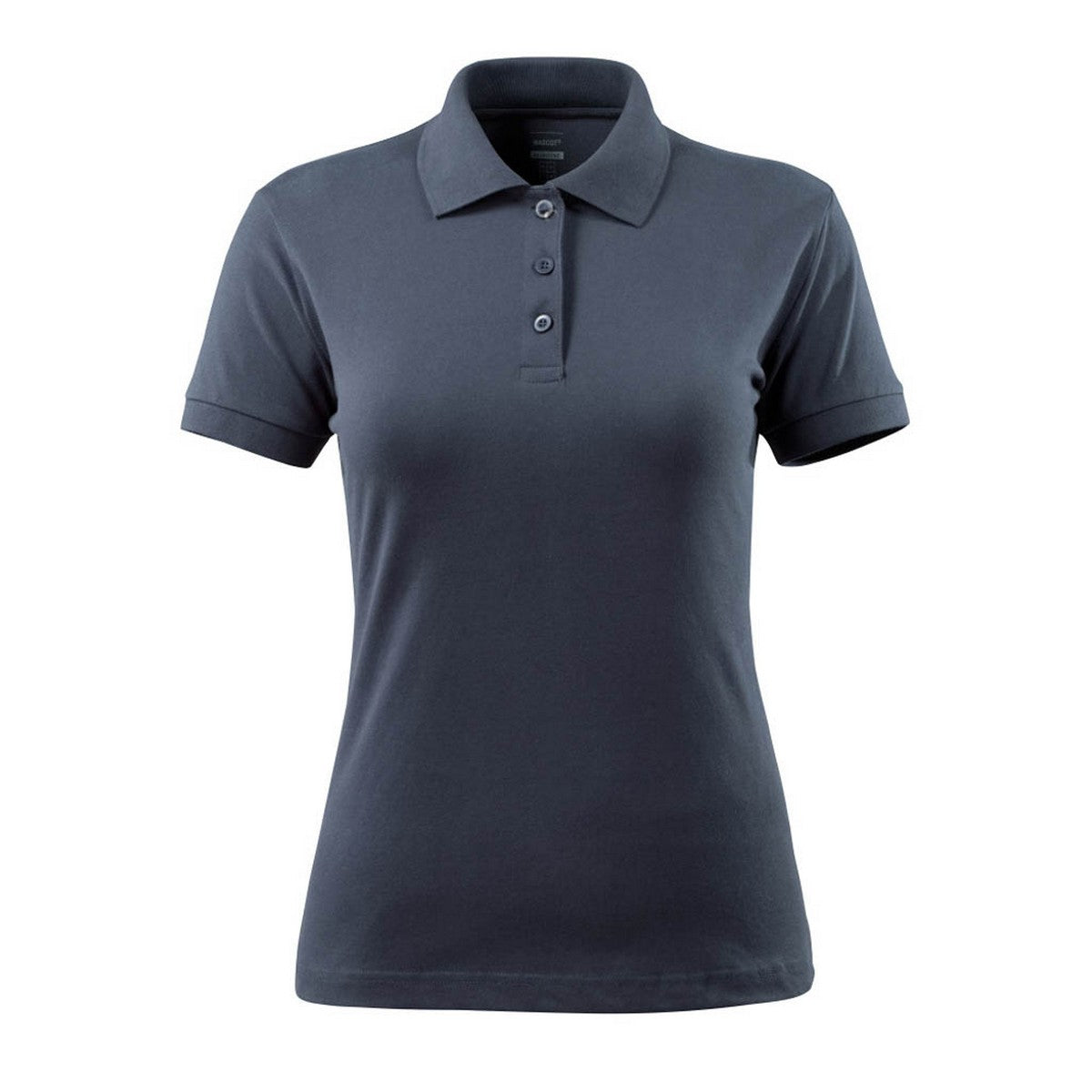 Dark Navy - Front - Mascot Womens-Ladies Grasse Crossover Polo Shirt