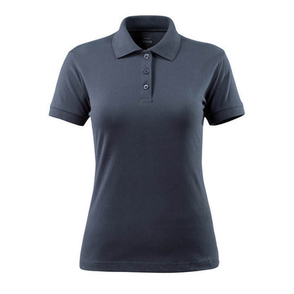 Dark Navy - Front - Mascot Womens-Ladies Grasse Crossover Polo Shirt