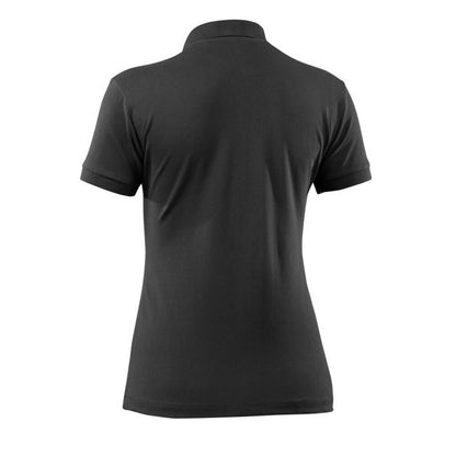 Black - Back - Mascot Womens-Ladies Grasse Crossover Polo Shirt