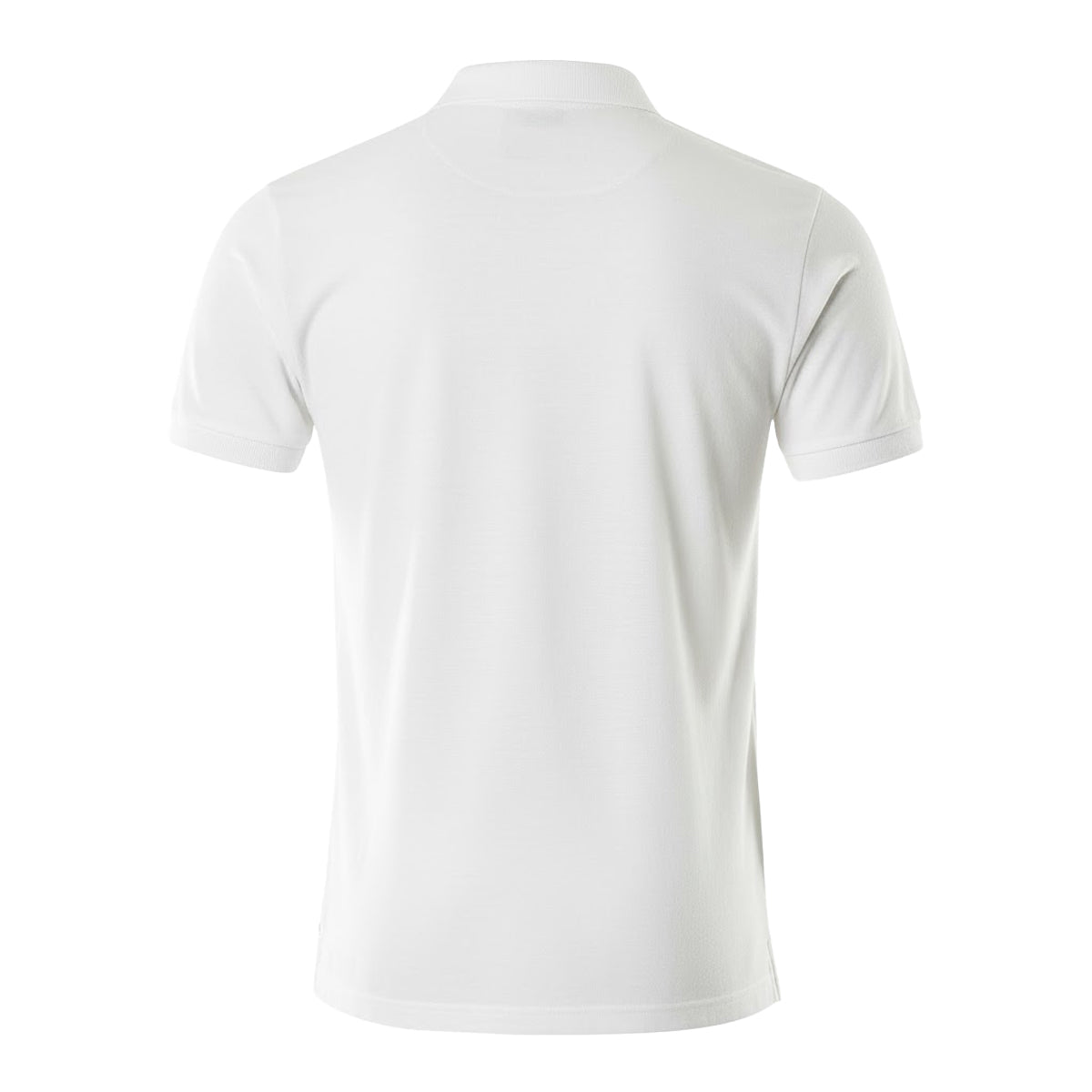 White - Back - Mascot Mens Crossover Polo Shirt